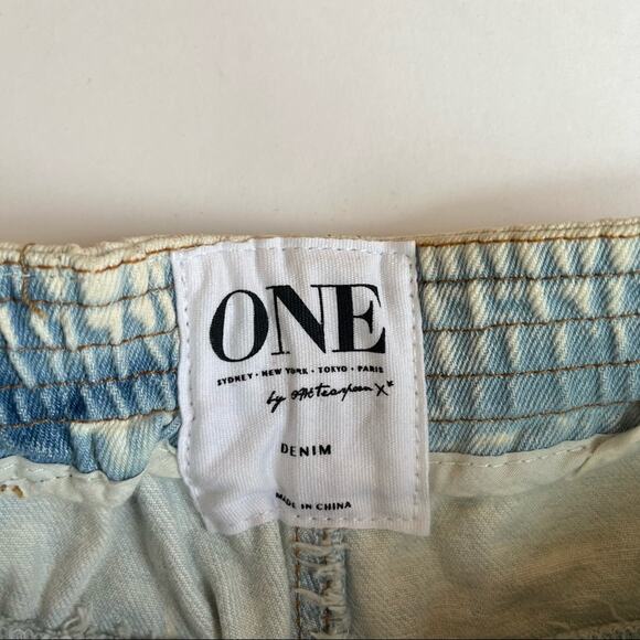 One Teaspoon Hunter High Rise Boyfriend Shorts XXS 00 - Picture 6 of 8